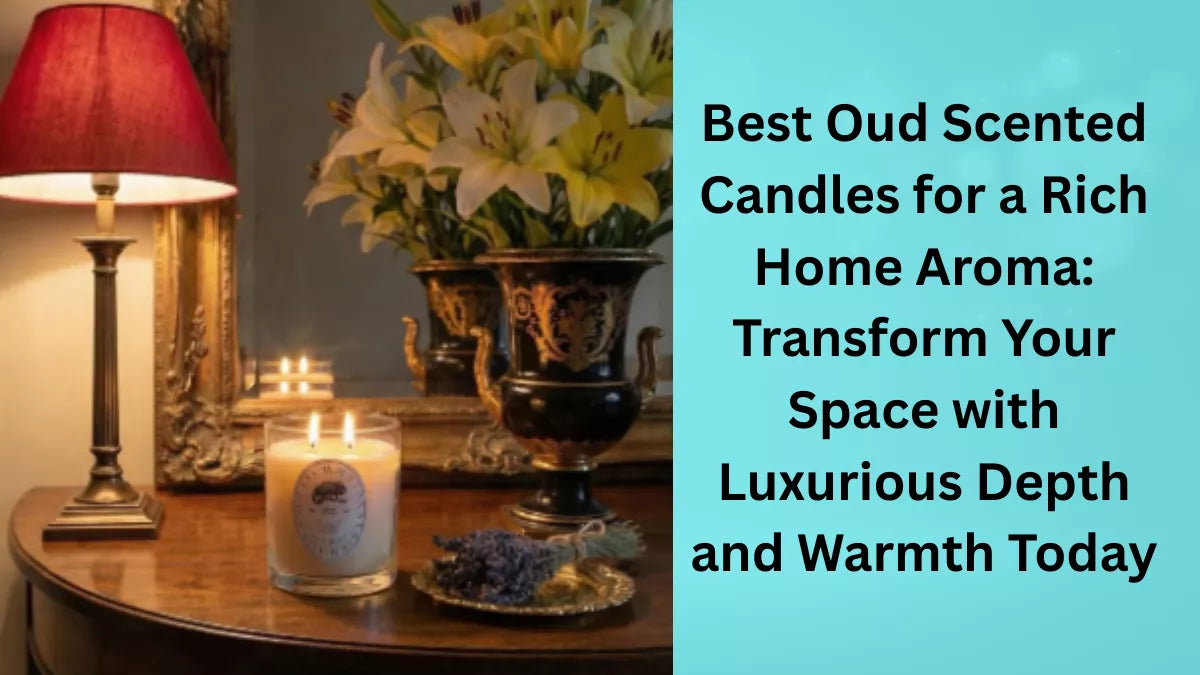 Best Oud Scented Candles for a Rich Home Aroma