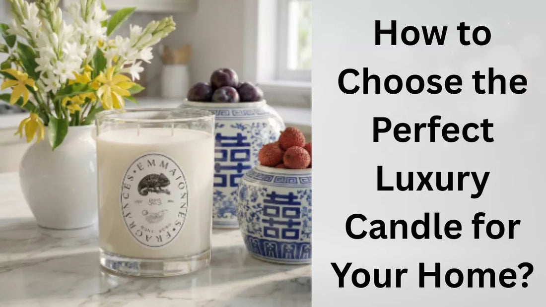 How to Choose the Perfect Luxury Candle for Your Home