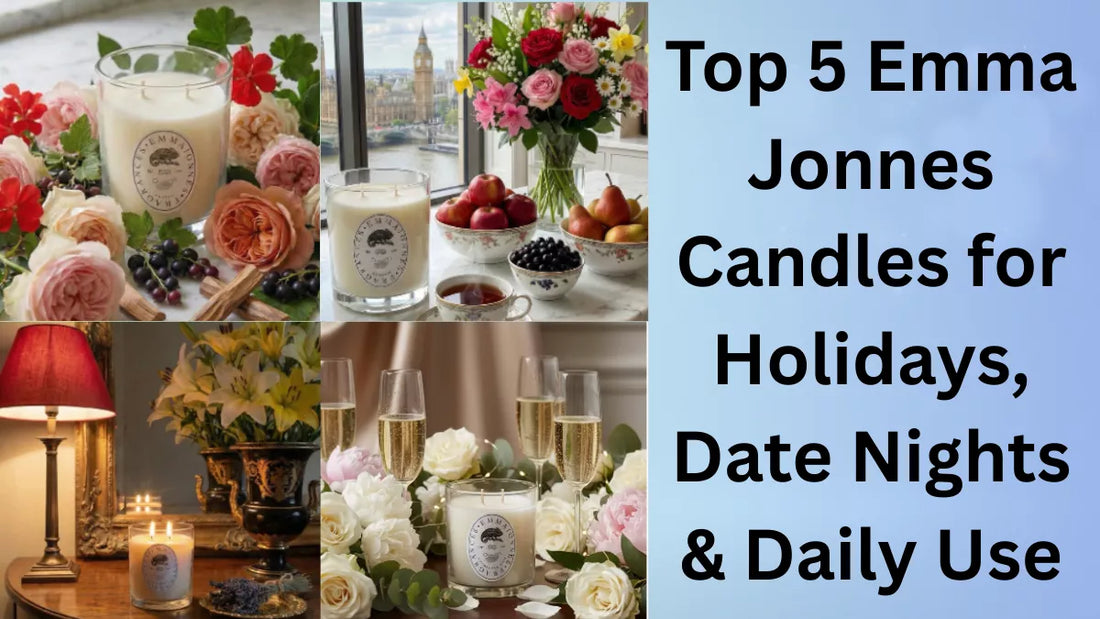 Top 5 Emma Jonnes Candles for Holidays, Date Nights & Daily Use