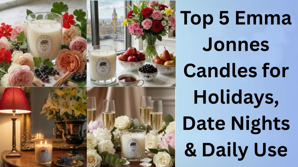 Top 5 Emma Jonnes Candles for Holidays, Date Nights & Daily Use