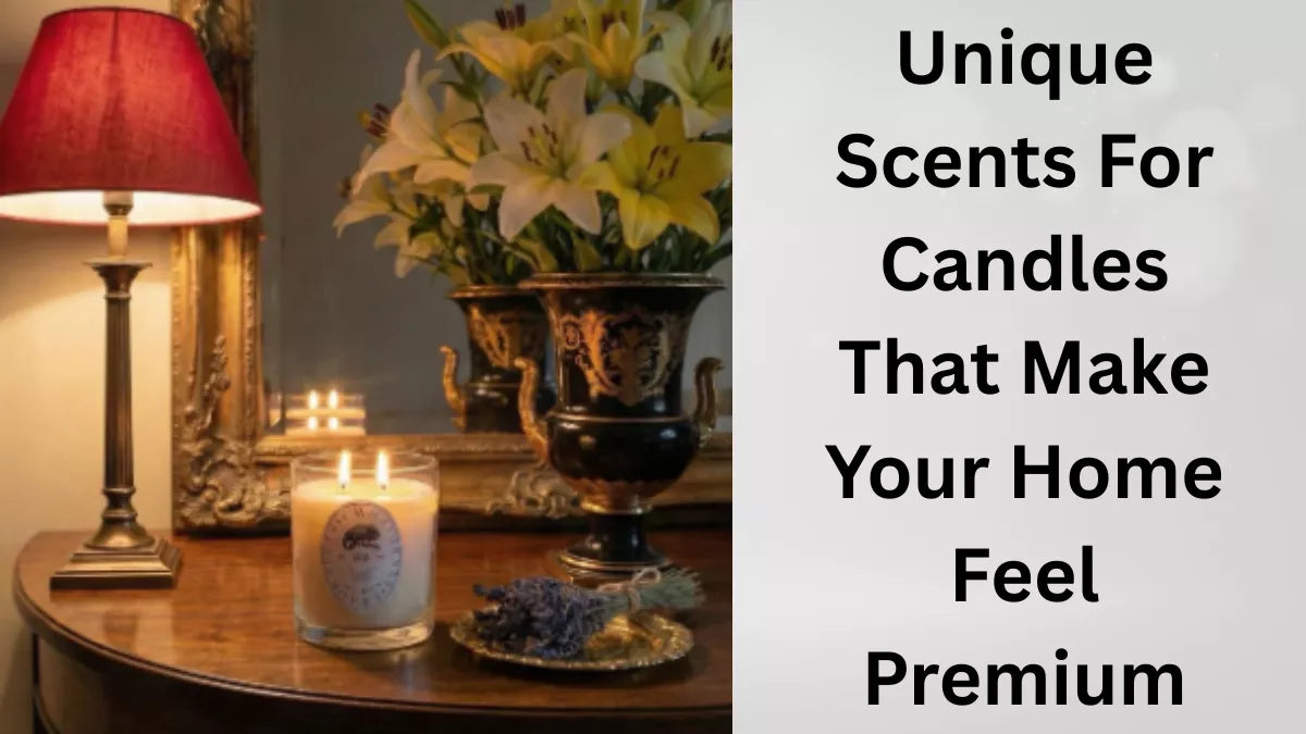 Unique Scents For Candles That Make Your Home Feel Premium