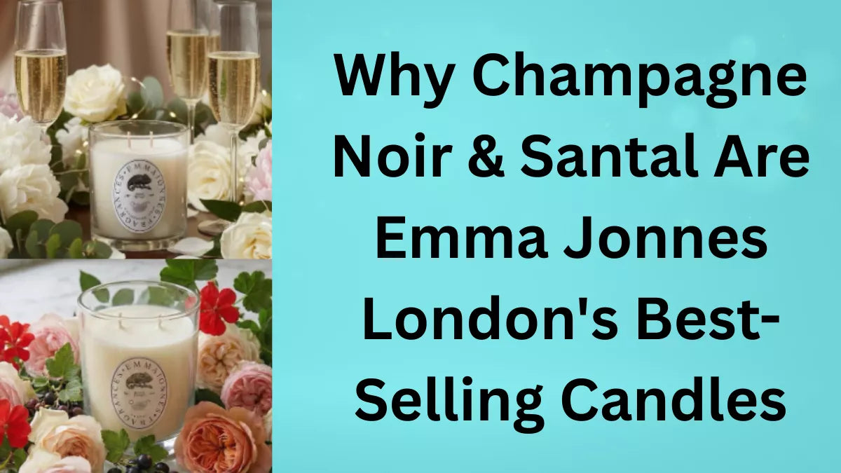 Why Champagne Noir & Santal Are Emma Jonnes London's Best-Selling Candles