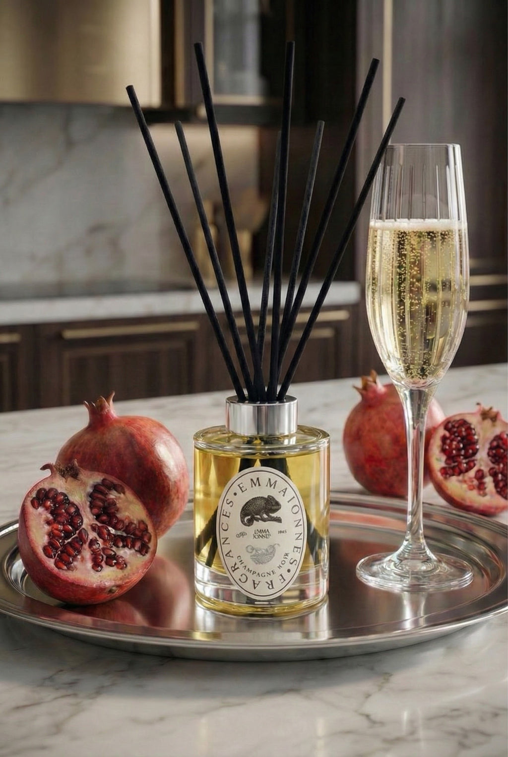 Elegant Scent Diffuser Champagne Noir Blend